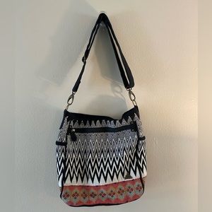 Prana Cross Body Tote Like New With Adjustable and Removable Strap